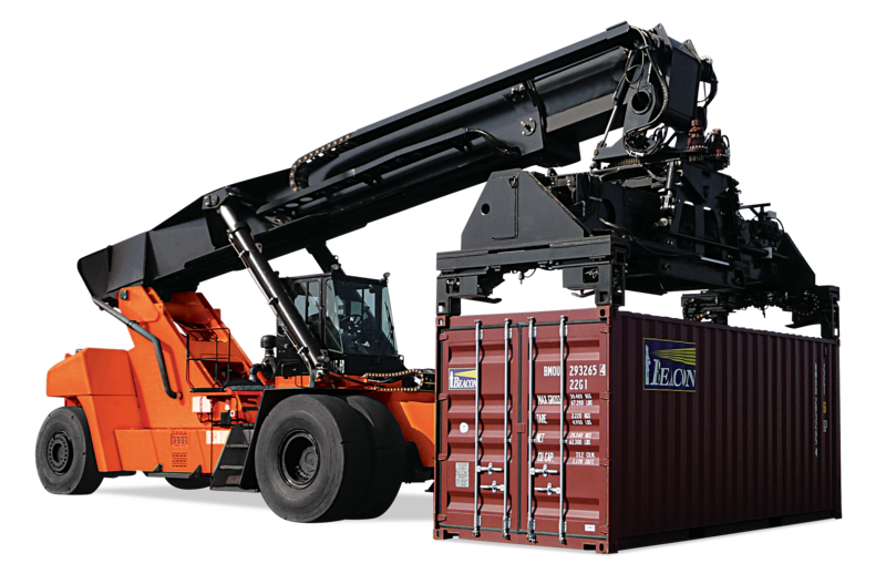 New Toyota Reach Stacker Container Handler // THD9900-R60-90