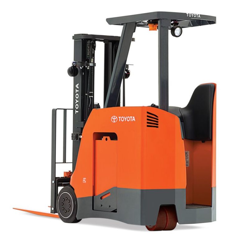 Toyota StandUp Electric Forklift 3,000 lbs. to 4,000 lbs. Capacity