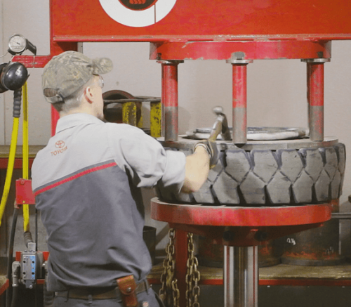 Forklift Tire Repair, Service, & Replacement Featured Image