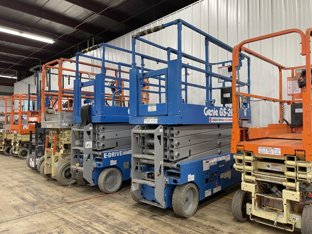 Scissor Lift Rentals in Green Bay, Neenah, Wausau, Richfield, WI