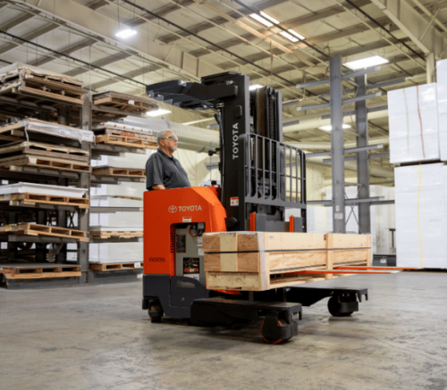 New Toyota Multidirectional Reach Truck    Rf1-md