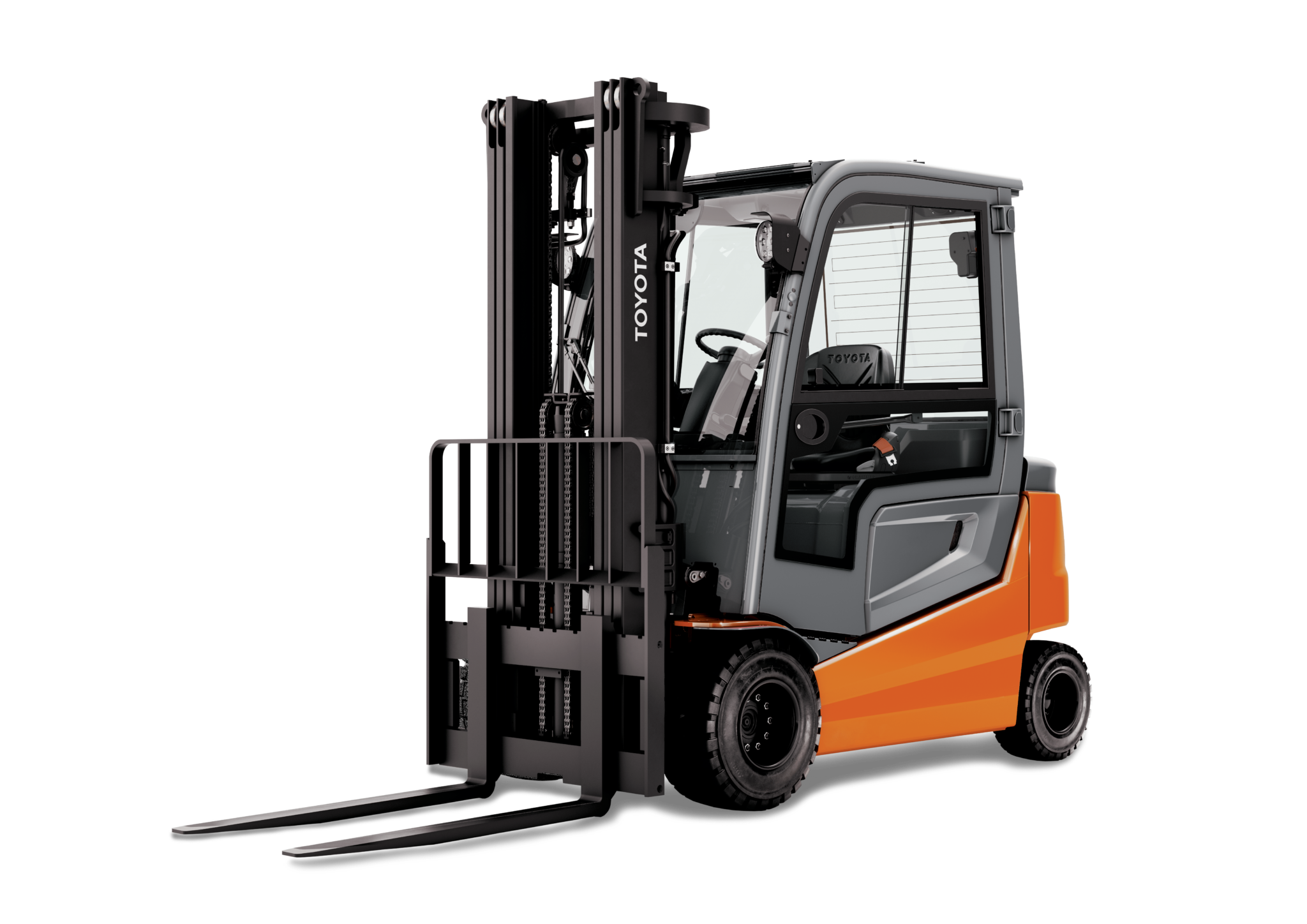 New Toyota 80V Electric Pneumatic Forklift