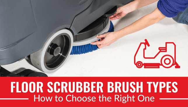 Floor Scrubber Brush Types Featured Image