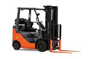 A Toyota 8FGCU25 forklift