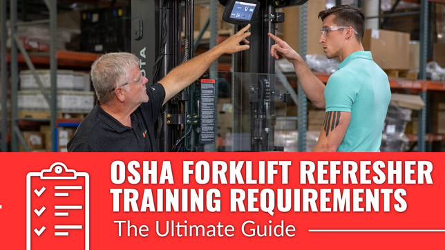 Osha Forklift Refresher Training-Requirements Featured Image
